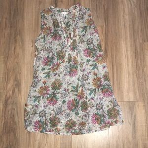 CAbi Paisley Tunic Tank Top